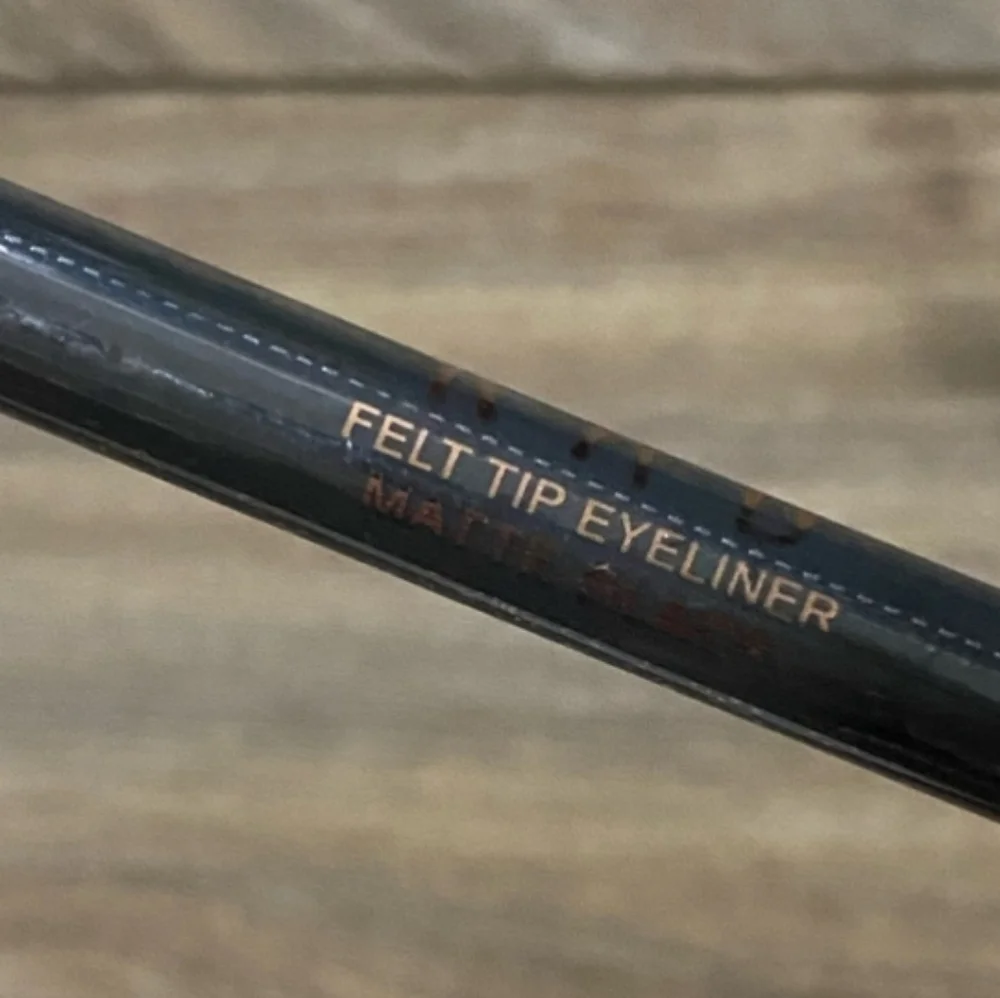 KAB COSMETICS Black Matte Eyeliner NEW sealed in pkg